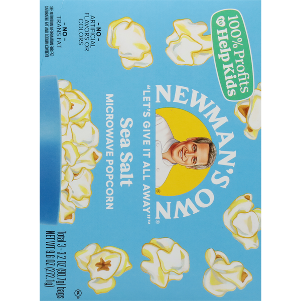 Newman's Own Natural Flavor Popcorn