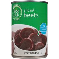 Food Club Sliced Beets