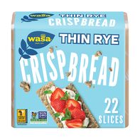 Crackers de pain croustillant suédois Wasa Thin Rye