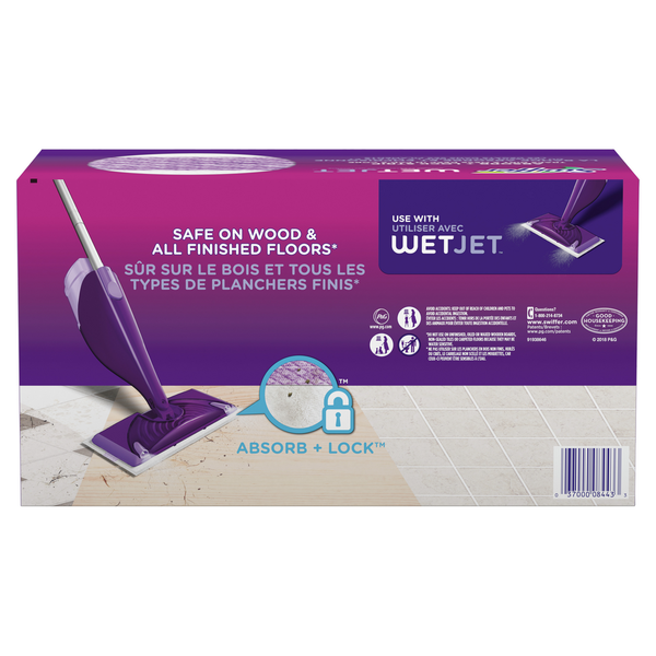 Recharge de pad de nettoyage multi-surfaces Swiffer WetJet