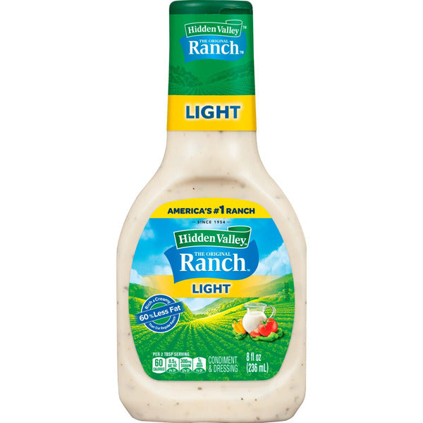 Hidden Valley Light Ranch Dressing - Premium Flavor