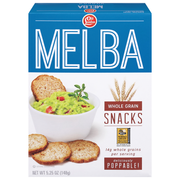 Old London Whole Grain Melba Snacks