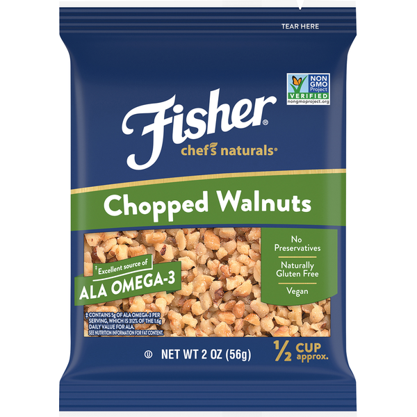 Nueces Picadas Fisher - Calidad Premium