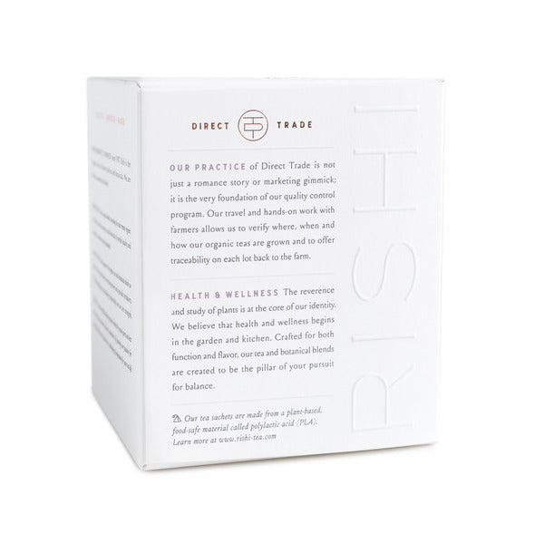 Rishi Tea & Botanicals Sachets de Té de Lavanda y Menta