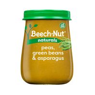 Beech-Nut Naturals Stage 2 Baby Food, Green Peas
