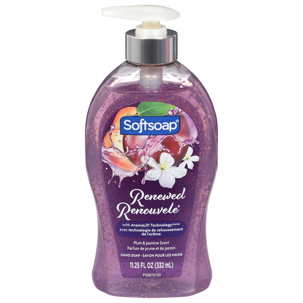 Jabón de Manos Softsoap - Aroma a Ciruela y Jazmín