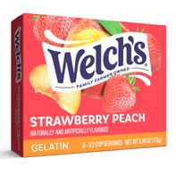 Welch's Strawberry Peach Gelatin Dessert (6 Servings)