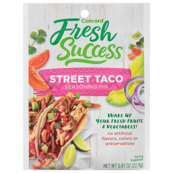 Mélange d'épices pour tacos de rue Concord Foods