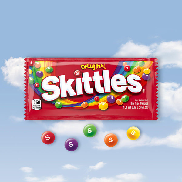 Bonbons Chewy Skittles Original - Paquet de taille normale