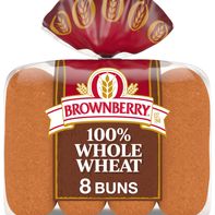 Brownberry 100% Whole Wheat Hot Dog Buns - 8 Count