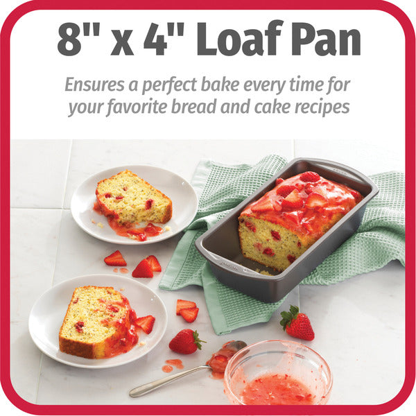 GoodCook Everyday Sartén para Pan de Acero Antiadherente, 8x4