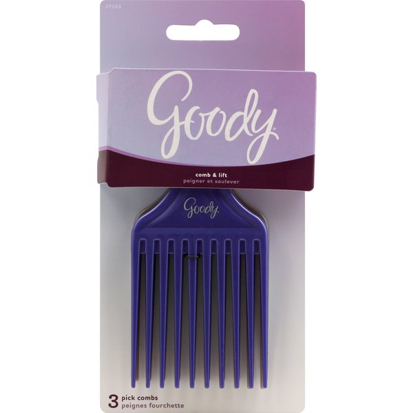 Peignes Goody Pick - Outil de coiffure premium