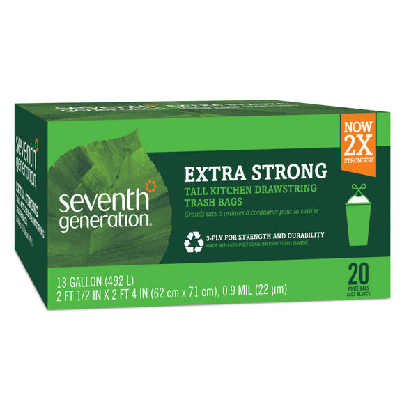 Seventh Generation Extra Strong Kitchen Garbage Bags