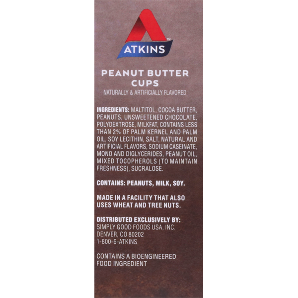 Atkins Cups au Beurre de Cacahuète - Délice Indulgent