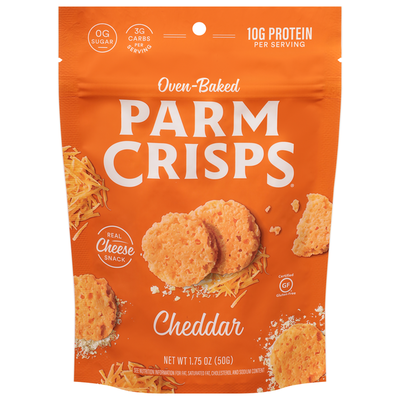 Snack de Queso Cheddar Horneado ParmCrisps