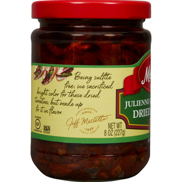 Mezzetta Julienne Cut Sun-Ripened Dried Tomatoes - Sulfite Free