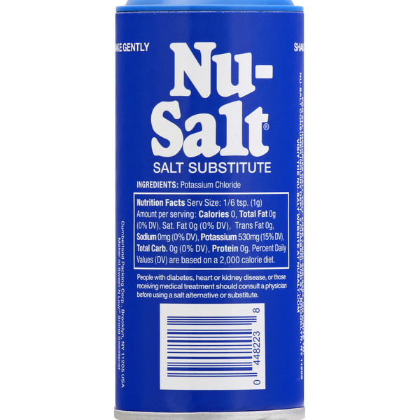 Substitut de sel Nu-Salt - Alternative savoureuse