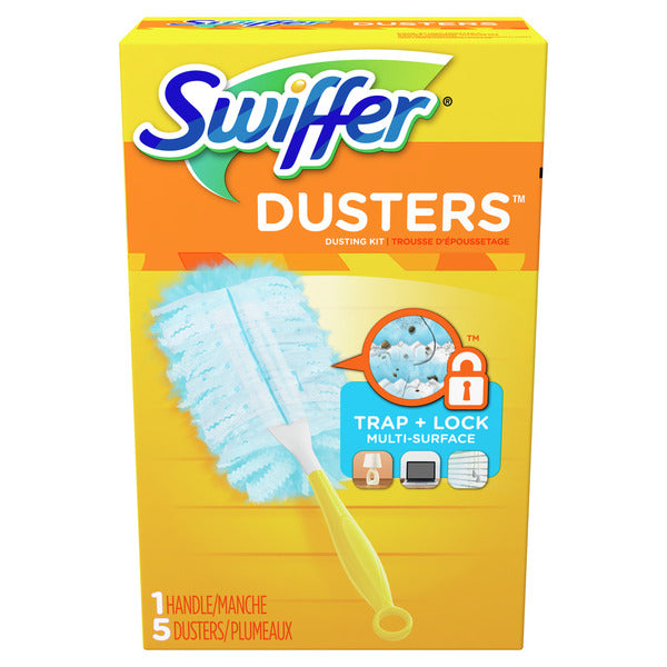 Kit de dépoussiérage Swiffer avec poignée