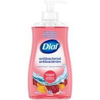 Savon liquide antibactérien Dial Defense - Grenade et Mandarine