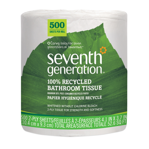 Seventh Generation 2-Ply Recycled Toilet Paper