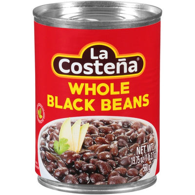 La Costeña Whole Black Beans - Premium Quality