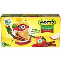 Mott's Applesauce Pouches with Cinnamon