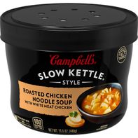 Sopa de fideos con pollo asado de Campbell's Slow Kettle