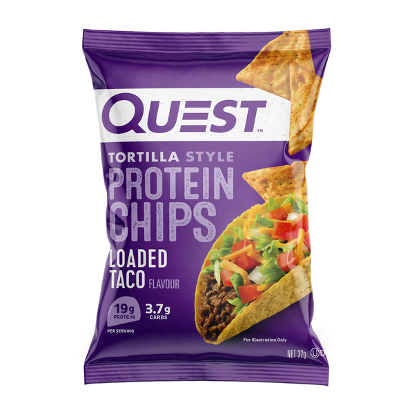 Quest Protein Chips - Loaded Taco Flavor, Tortilla Style