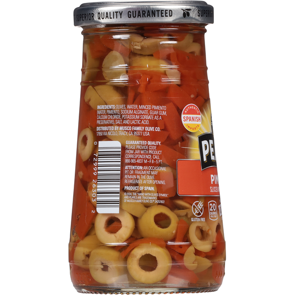Aceitunas Manzanilla Sliced Pimiento Pearls