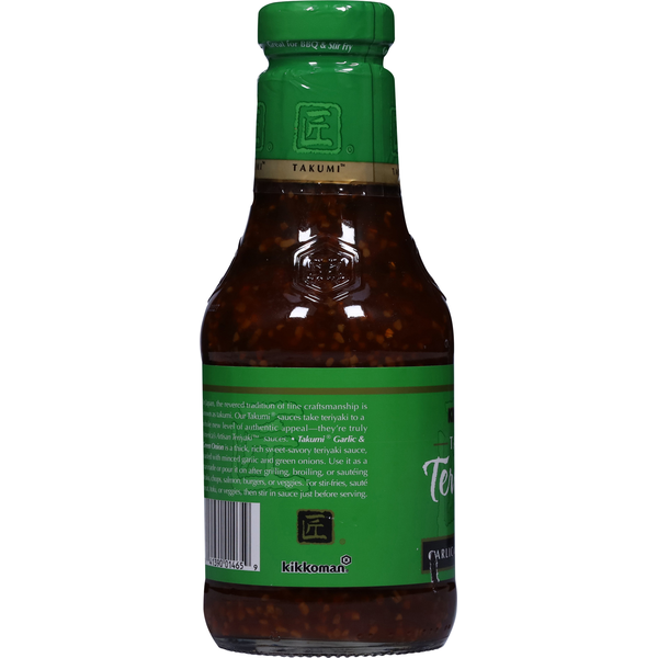 Sauce Teriyaki à l'ail et à l'oignon vert Kikkoman
