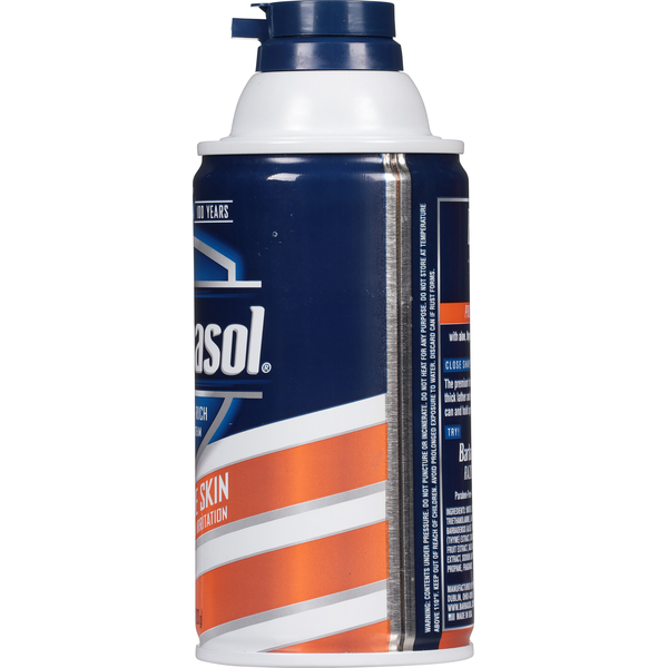Crème à raser épaisse et riche Barbasol pour peaux sensibles