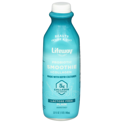 Lifeway Probiotic Smoothie with Collagen - Lactose Free, Unsweetened