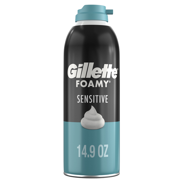 Gillette Foamy Sensitive Shave Foam for Men