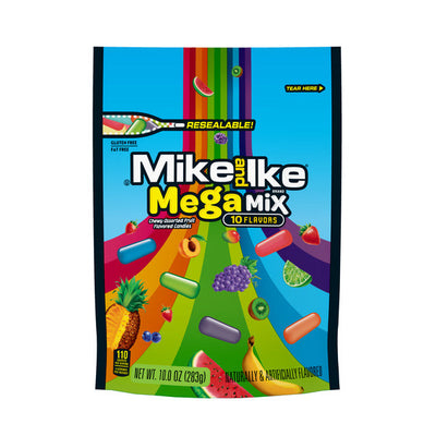 Mike And Ike® Candy Mega Mix - Surtido de 10 Sabores
