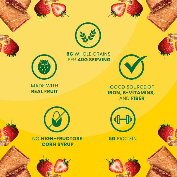 BELVITA Strawberry Soft Baked Breakfast Bars - 7.05 oz