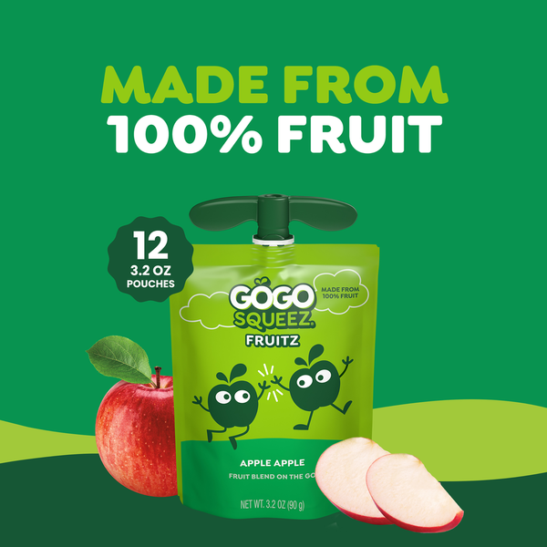 GoGo Squeez Puré de Manzana y Compota de Manzana