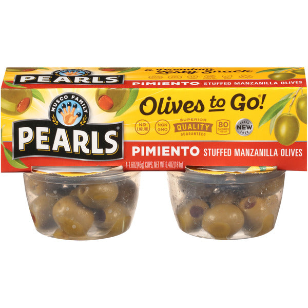 Olives Manzanilla Farcies au Pimiento Pearls