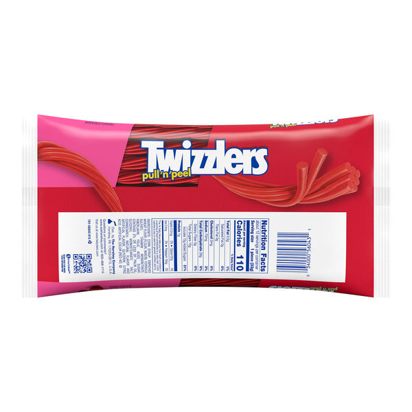 Caramelo de Regaliz de Cereza TWIZZLERS Pull 'N' Peel - 14 oz