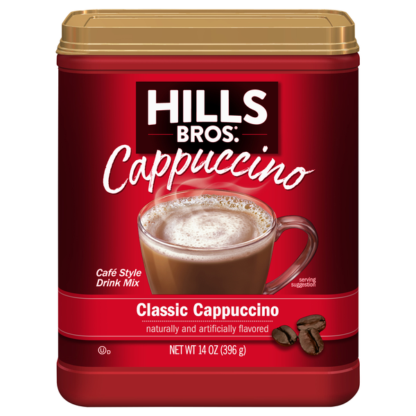 Hills Bros. Classic Cappuccino Drink Mix - Cafe Style