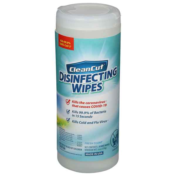 Toallitas Desinfectantes CleanCut - Aroma Fresco