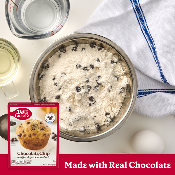 Mélange à muffins et pain rapide aux pépites de chocolat Betty Crocker