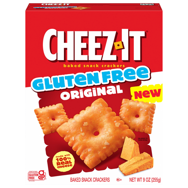 Cheez-It Crackers Original Snack Sans Gluten