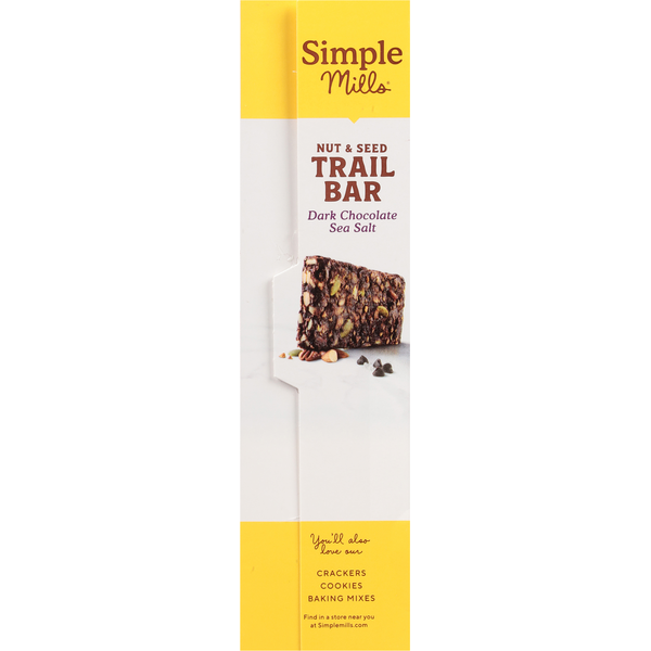Simple Mills Nut & Seed Dark Chocolate Sea Salt Trail Bar