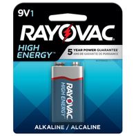 Baterías Alcalinas RAYOVAC 9V - Fuente de Energía Confiable