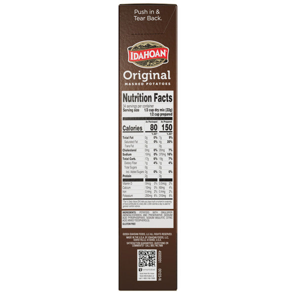 Idahoan® Purée de Pommes de Terre Originale - 26,2 oz