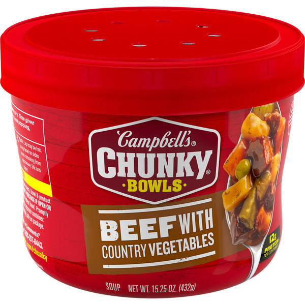 Soupe de bœuf Campbell's avec légumes du pays