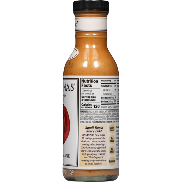 Vinaigrette Thousand Island Classique de BRIANNAS