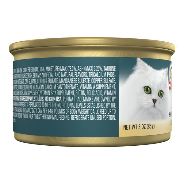 Purina Fancy Feast Salmon & Shrimp Grain Free Wet Cat Food Pate