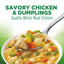 Soupe en conserve au poulet et aux boulettes de Healthy Choice