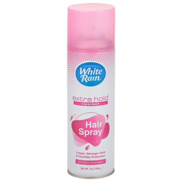 White Rain Extra Hold Hair Spray - Scented Formula